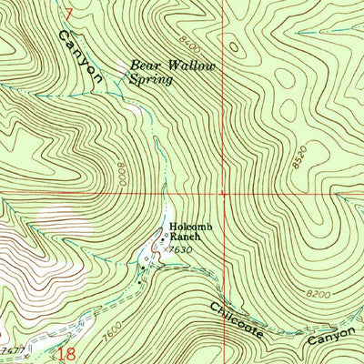United States Geological Survey Graveyard Canyon, NM (1965, 24000-Scale) digital map