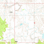 United States Geological Survey Graveyard Hill, MT (1982, 24000-Scale) digital map