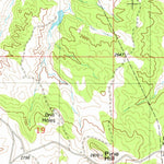 United States Geological Survey Graveyard Hill, MT (1982, 24000-Scale) digital map