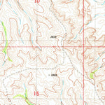 United States Geological Survey Graveyard Hill SW, MT (1982, 24000-Scale) digital map