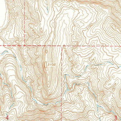 United States Geological Survey Graveyard Point, ID-OR (1967, 24000-Scale) digital map