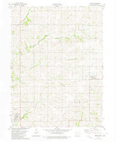 United States Geological Survey Gravity, IA (1980, 24000-Scale) digital map