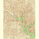 United States Geological Survey Gravois Mills, MO (1935, 24000-Scale) digital map
