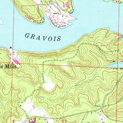 United States Geological Survey Gravois Mills, MO (1959, 24000-Scale) digital map