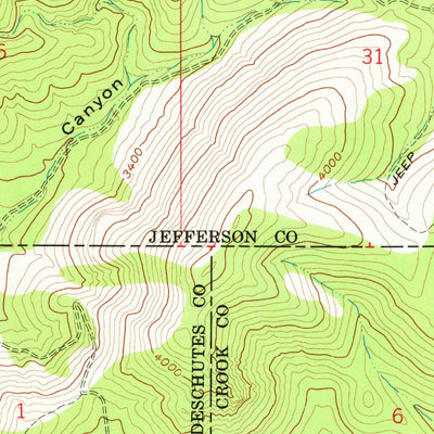 United States Geological Survey Gray Butte, OR (1962, 24000-Scale) digital map