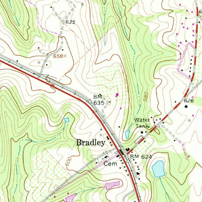 United States Geological Survey Gray, GA (1964, 24000-Scale) digital map