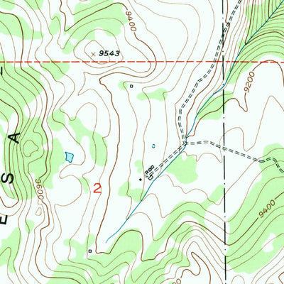 United States Geological Survey Gray Head, CO (1953, 24000-Scale) digital map