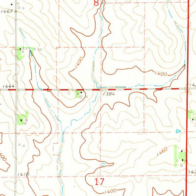 United States Geological Survey Gray, IA (1971, 24000-Scale) digital map