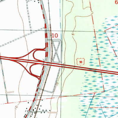 United States Geological Survey Gray, LA (1998, 24000-Scale) digital map