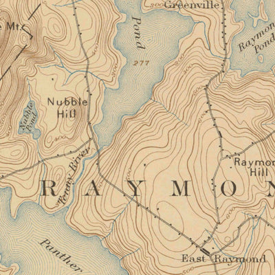 United States Geological Survey Gray, ME (1898, 62500-Scale) digital map