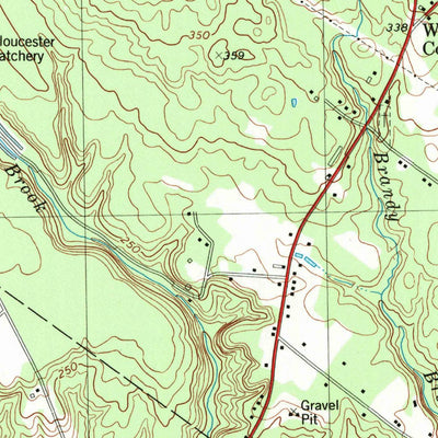 United States Geological Survey Gray, ME (1980, 24000-Scale) digital map