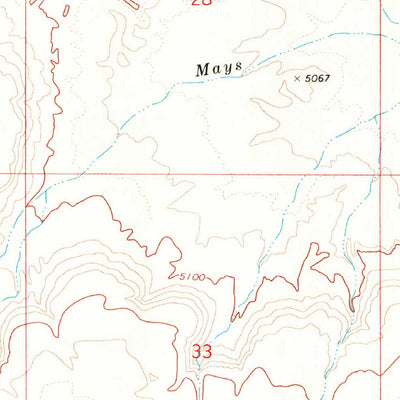 United States Geological Survey Gray Mountain, AZ (1969, 24000-Scale) digital map