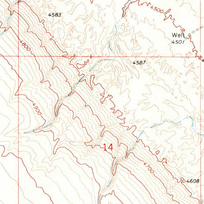 United States Geological Survey Gray Mountain, AZ (1969, 24000-Scale) digital map