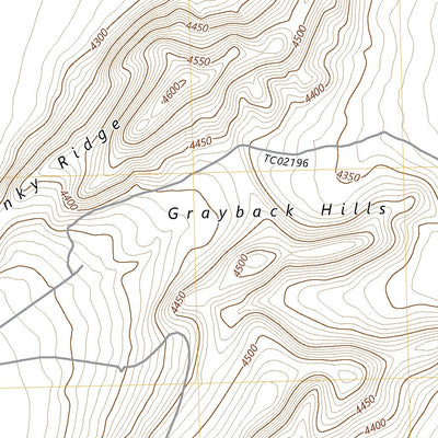 United States Geological Survey Grayback Hills, UT (2023, 24000-Scale) digital map