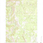 United States Geological Survey Grayback Mountain, WA (1983, 24000-Scale) digital map