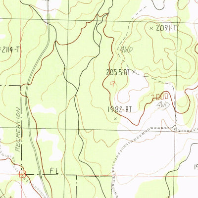 United States Geological Survey Grayback Mountain, WA (1983, 24000-Scale) digital map