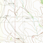 United States Geological Survey Grayhorse Creek, MT (1989, 24000-Scale) digital map
