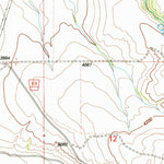 United States Geological Survey Grayhorse Creek, MT (1998, 24000-Scale) digital map
