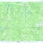 United States Geological Survey Grayling, MI (1983, 100000-Scale) digital map