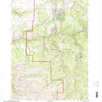 United States Geological Survey Graylock Butte, OR (1998, 24000-Scale) digital map