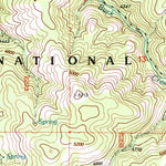 United States Geological Survey Graylock Butte, OR (1998, 24000-Scale) digital map