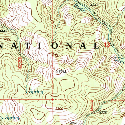 United States Geological Survey Graylock Butte, OR (1998, 24000-Scale) digital map