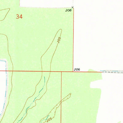 United States Geological Survey Grays, AR (1971, 24000-Scale) digital map
