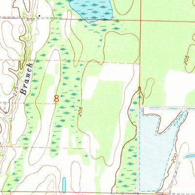 United States Geological Survey Grays, AR (1971, 24000-Scale) digital map