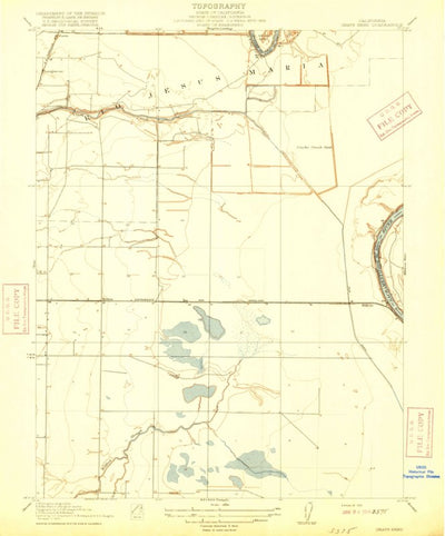 United States Geological Survey Grays Bend, CA (1916, 31680-Scale) digital map