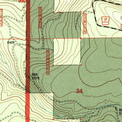 United States Geological Survey Grays Peak, CA (1995, 24000-Scale) digital map