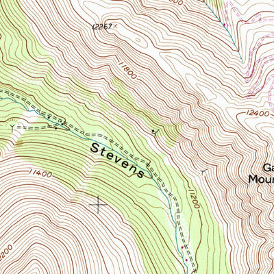 United States Geological Survey Grays Peak, CO (1958, 24000-Scale) digital map