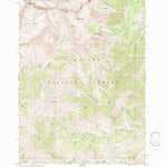 United States Geological Survey Grays Peak, ID (1967, 24000-Scale) digital map