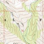 United States Geological Survey Grays Peak, ID (1967, 24000-Scale) digital map