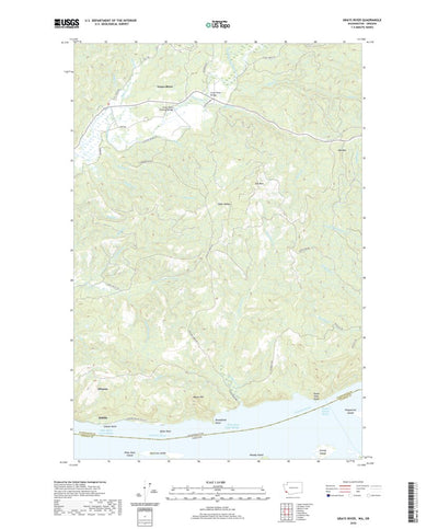 United States Geological Survey Grays River, WA (2020, 24000-Scale) digital map