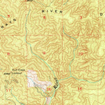 United States Geological Survey Grays River, WA-OR (1955, 62500-Scale) digital map