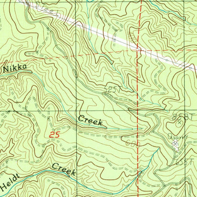 United States Geological Survey Grays River, WA-OR (1985, 24000-Scale) digital map