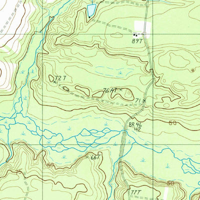 United States Geological Survey Grays, SC (1988, 24000-Scale) digital map
