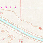 United States Geological Survey Grays Well NE, CA-AZ (1964, 24000-Scale) digital map