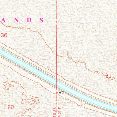 United States Geological Survey Grays Well NE, CA-AZ (1964, 24000-Scale) digital map