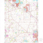 United States Geological Survey Grayslake, IL (1960, 24000-Scale) digital map