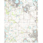 United States Geological Survey Grayslake, IL (1993, 24000-Scale) digital map