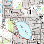 United States Geological Survey Grayslake, IL (1993, 24000-Scale) digital map