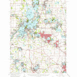 United States Geological Survey Grayslake, IL-WI (1960, 62500-Scale) digital map