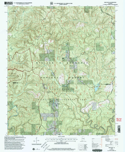 United States Geological Survey Grayson, AL (2000, 24000-Scale) digital map