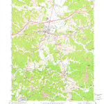 United States Geological Survey Grayson, KY (1971, 24000-Scale) digital map