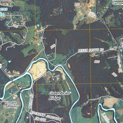 United States Geological Survey Grayson, KY (2010, 24000-Scale) digital map