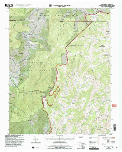 United States Geological Survey Grayson, NC-TN-VA (2003, 24000-Scale) digital map