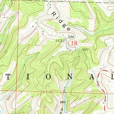 United States Geological Survey Graysville, OH (1960, 24000-Scale) digital map