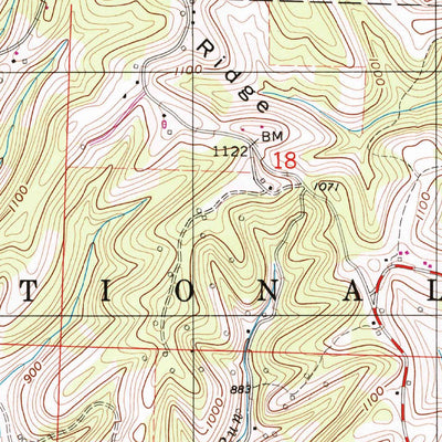 United States Geological Survey Graysville, OH (1994, 24000-Scale) digital map
