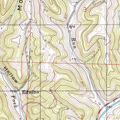 United States Geological Survey Graysville, OH (1994, 24000-Scale) digital map